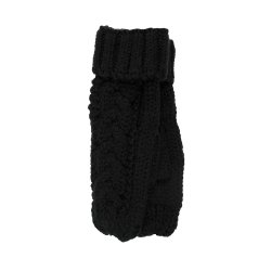 Mnstret Strikket Vanter