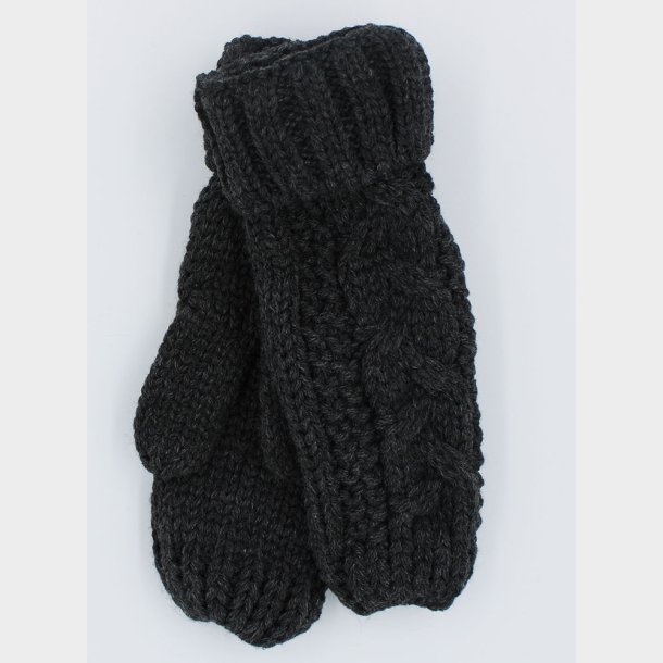 Mnstret Strikket Vanter