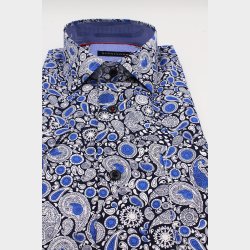 Paisley Skjorte K/