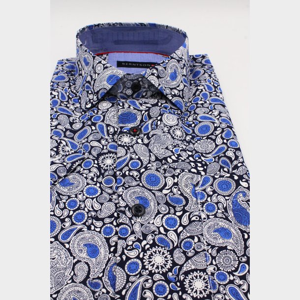 Paisley Skjorte K/