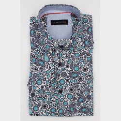 Paisley Skjorte K/