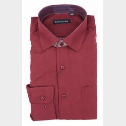 Solid Strygefri Skjorte L/ (10 Farver)