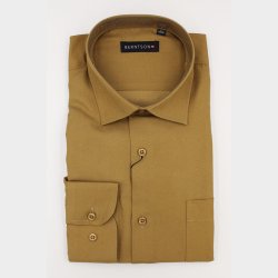 Solid Strygefri Skjorte L/ (10 Farver)