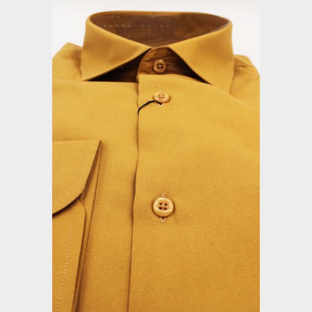 Solid Strygefri Skjorte L/ (10 Farver)