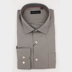 Solid Strygefri Skjorte L/ (10 Farver)