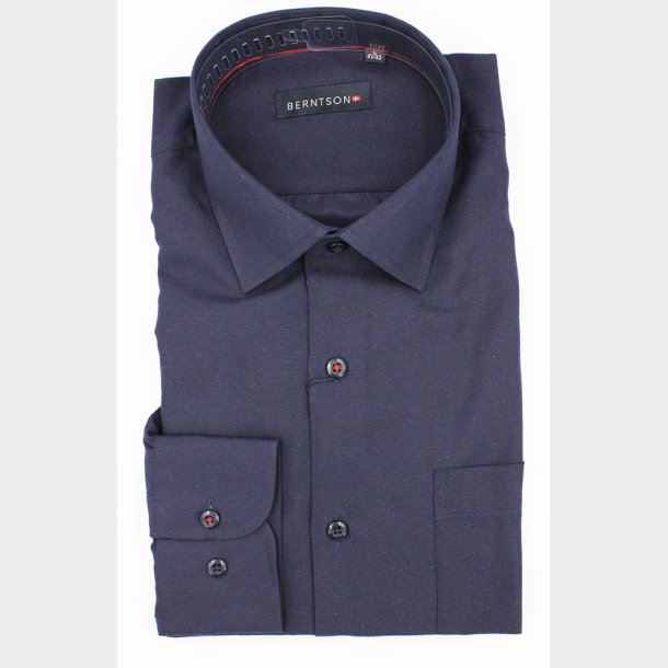 Solid Strygefri Skjorte L/ (10 Farver)