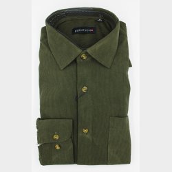 Corderoy Fljls Skjorte L/