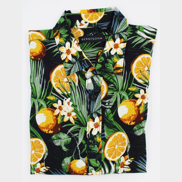 Appelsin Hawaii Skjorte K/