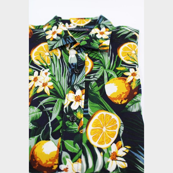 Appelsin Hawaii Skjorte K/