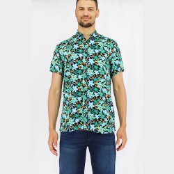 Georg Blomster Hawaii Skjorte K/