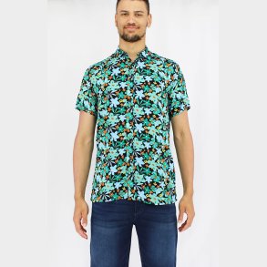 Georg Blomster Hawaii Skjorte K/