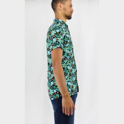 Georg Blomster Hawaii Skjorte K/