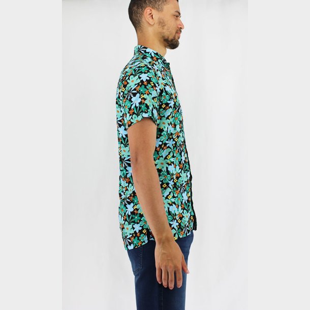 Georg Blomster Hawaii Skjorte K/