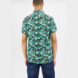 Georg Blomster Hawaii Skjorte K/