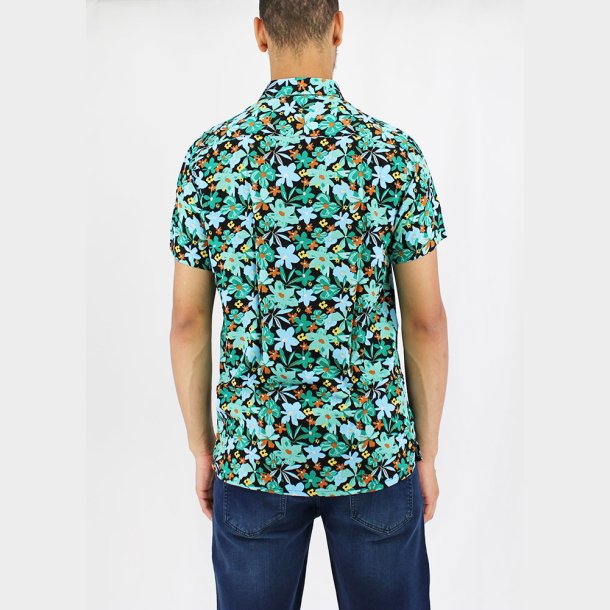 Georg Blomster Hawaii Skjorte K/