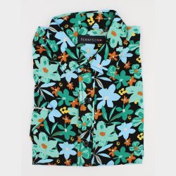 Georg Blomster Hawaii Skjorte K/