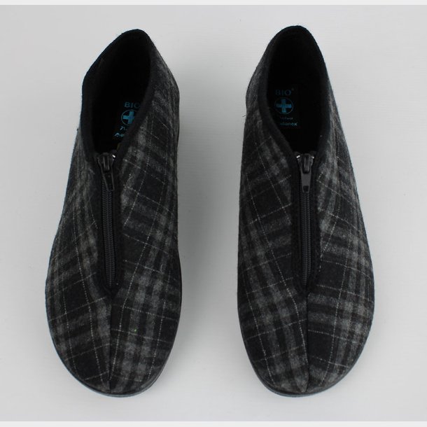 Hjemmesko m. kap og lyn