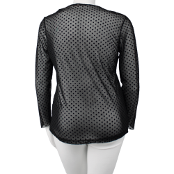 Brigitte Mesh Bluse