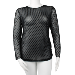 Brigitte Mesh Bluse