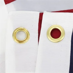 Broderet USA Flag Stor 152cmx244cm (5x8feet)