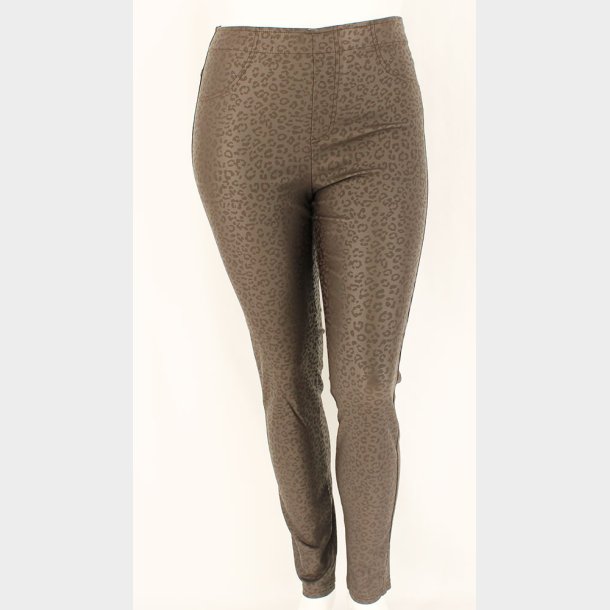 Aleia Plus Leo Coated Leggings