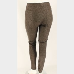 Aleia Plus Leo Coated Leggings