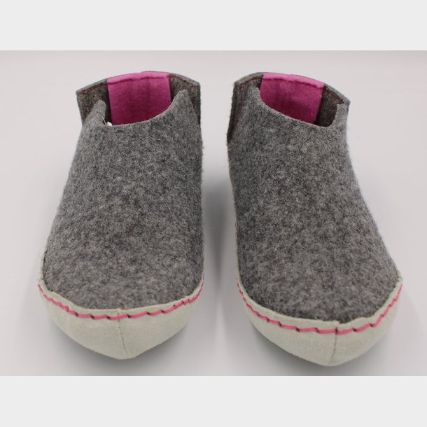 Glintborg Brne Filt Hjemmesko