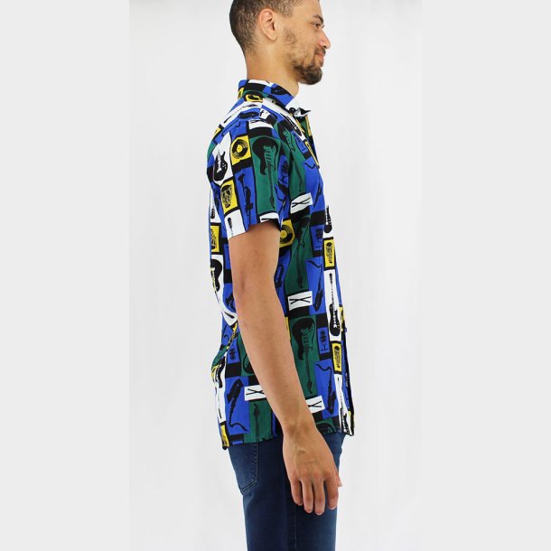 Musik Instrumenter Hawaii Skjorte K/