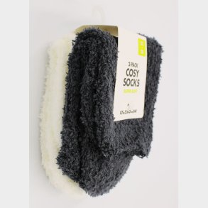 2-P Brne Cosy Chenille Strmper