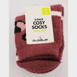 2-P Brne Dyre Chenille Strmper