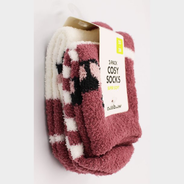 2-P Brne Dyre Chenille Strmper