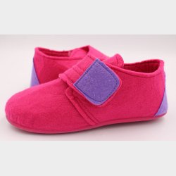 Filt Hjemmesko m. Velcro