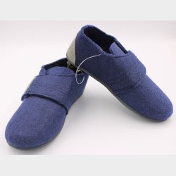 Filt Hjemmesko m. Velcro