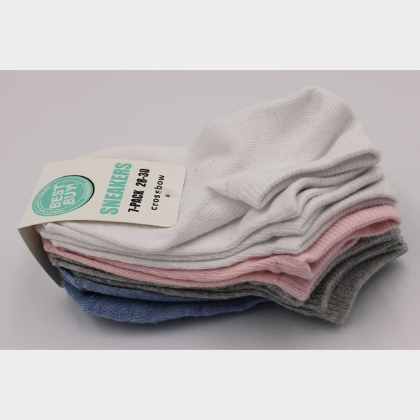 7-Pak Brne Ankelstrmper