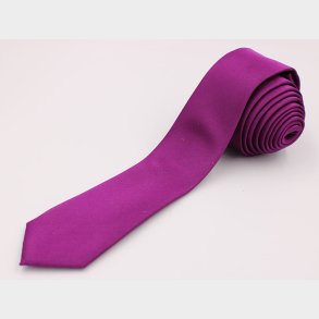 Kian Ensfarvet Slips Smal