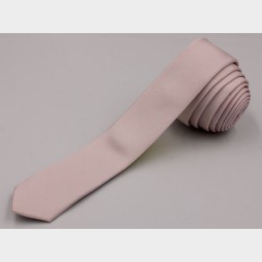 Zakarias Ensfarvet Slips Smal