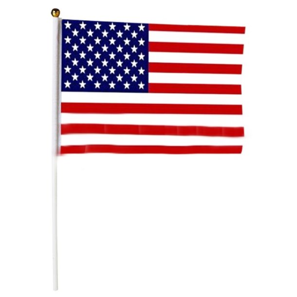 USA Flag 30x45cm M/Pind