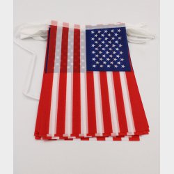 6m Guirlande USA 20 Flag