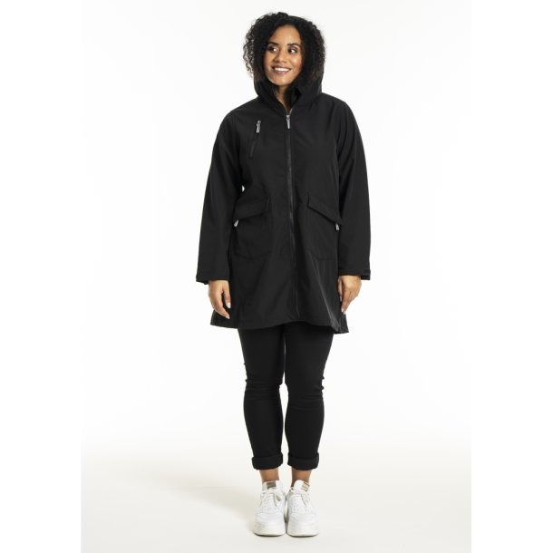 Lotte Softshell Ensfarvet Jakke