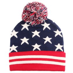 USA Strikket Hat