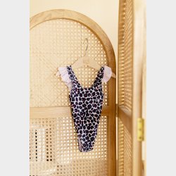 Leopard Pige Badedragt