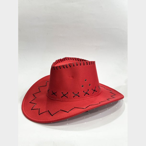 Faux Leather Cowboy Hat