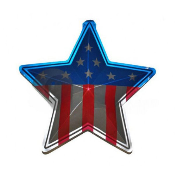 USA Stjerne Dekoration