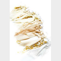 Scrunchie M/Trklde Ecru