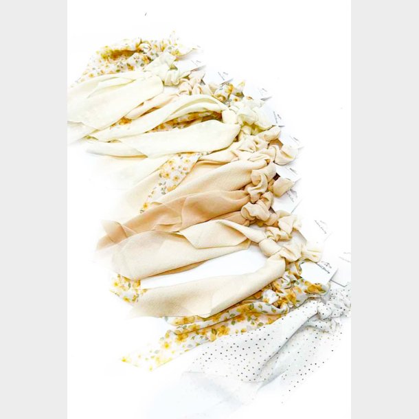 Scrunchie M/Trklde Ecru