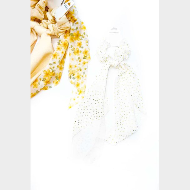 Scrunchie M/Trklde Ecru