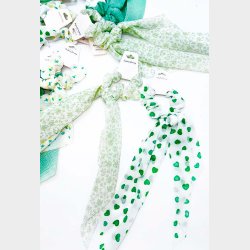 Scrunchie M/Trklde Grn