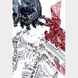 Scrunchie M/Trklde Bandana