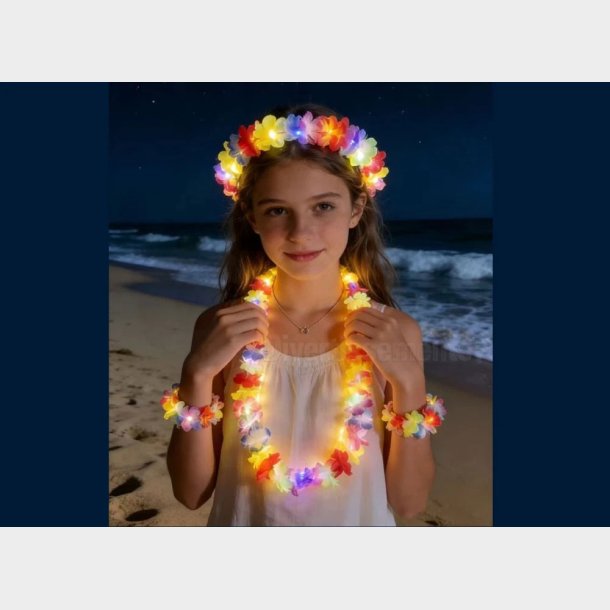 LED Light-Up Blomster Armb�nd